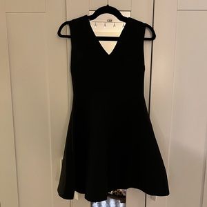 Black skater dress
